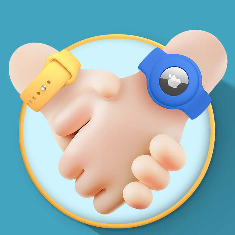 Zore Airtag Anahtarlık Kordon Yeşil