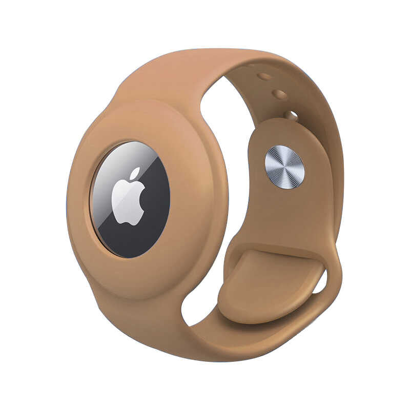 Zore Airtag Anahtarlık Kordon Gold