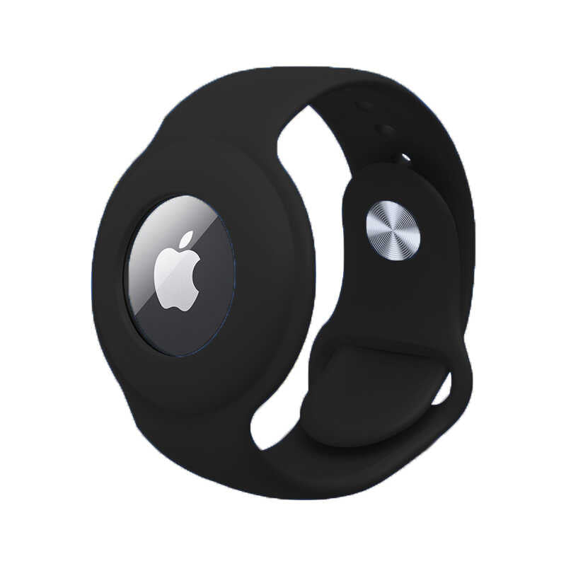 Zore Airtag Anahtarlık Kordon Siyah