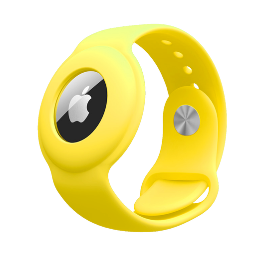 Zore Airtag Anahtarlık Kordon Sarı