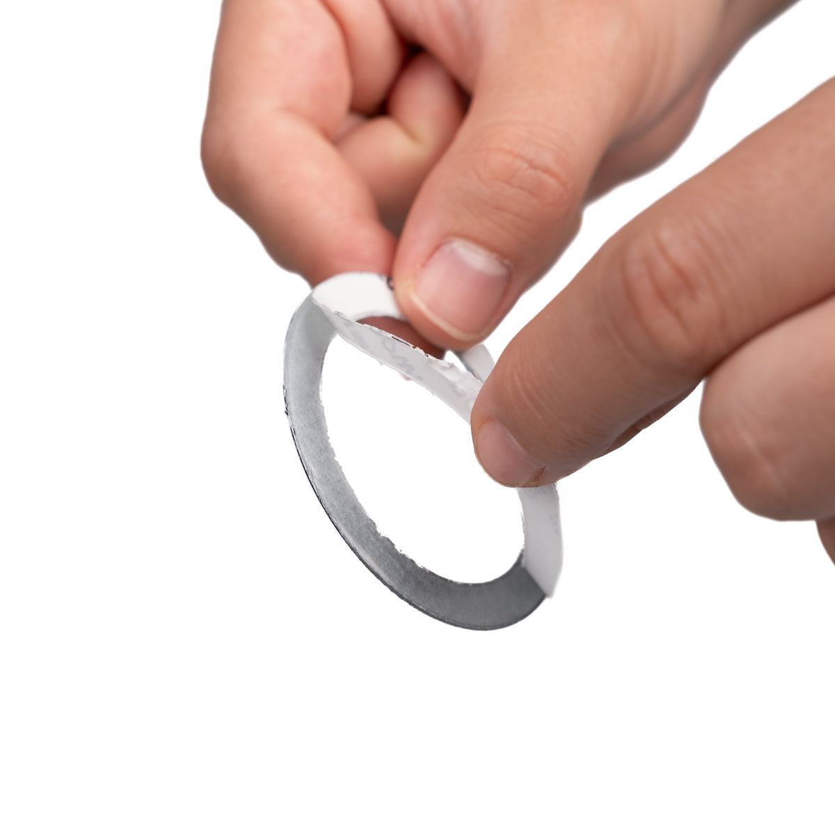 Zore Çiftli Metal M-safe Halkası Siyah