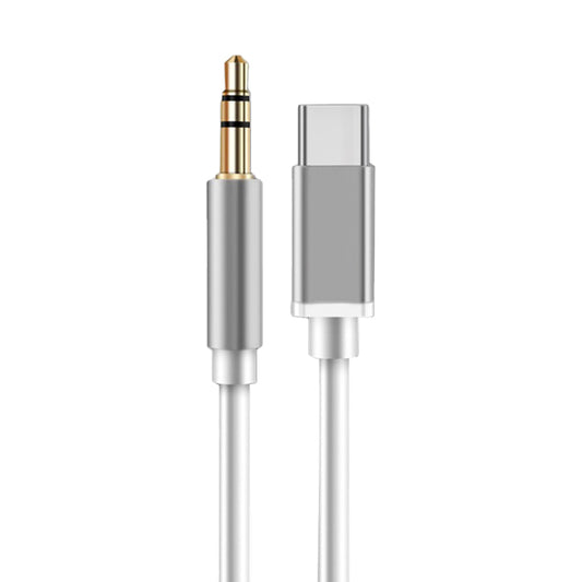 Zore JH-030 Type-C to 3.5mm Aux Çevirici Ses Adaptörü Beyaz